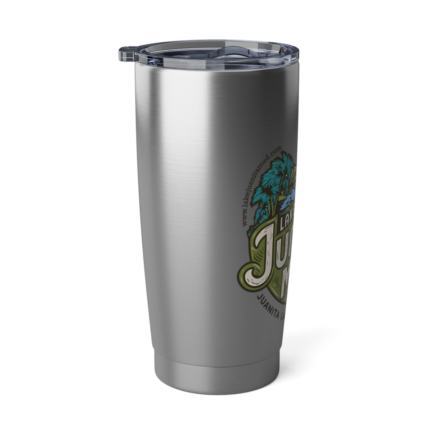Lake Juanita Mud 20oz Tumbler - Travel Mug for Adventurers and Coffee Lovers