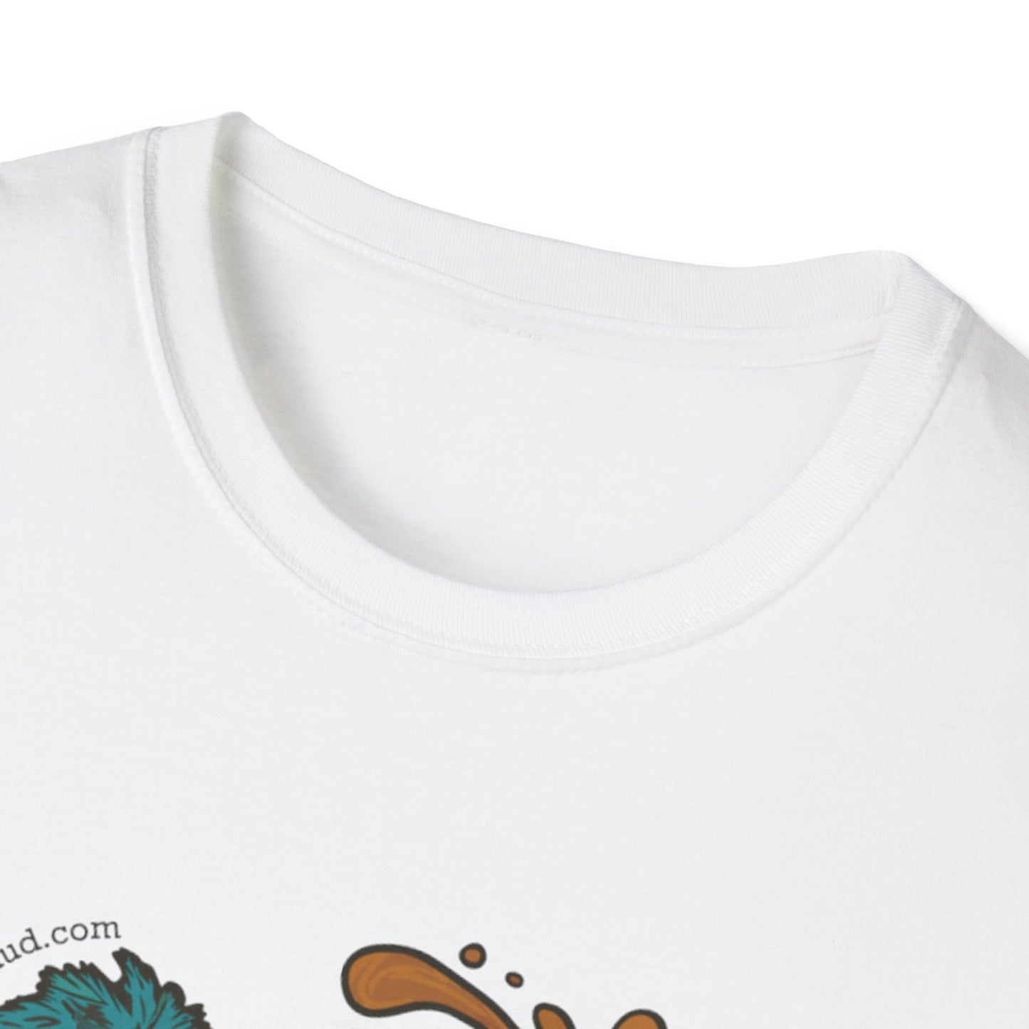 Lake Juanita Mud Unisex Softstyle T-Shirt - Perfect for Nature Lovers & Outdoor Adventures